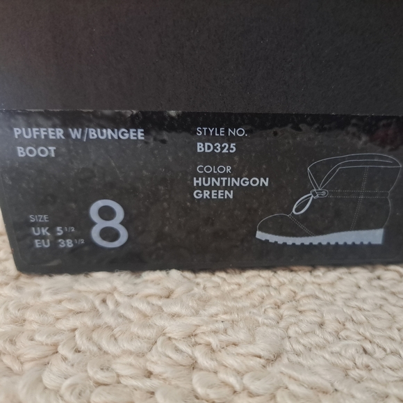 new jcrew puffer boot - olive - 8 - Picture 5 of 5